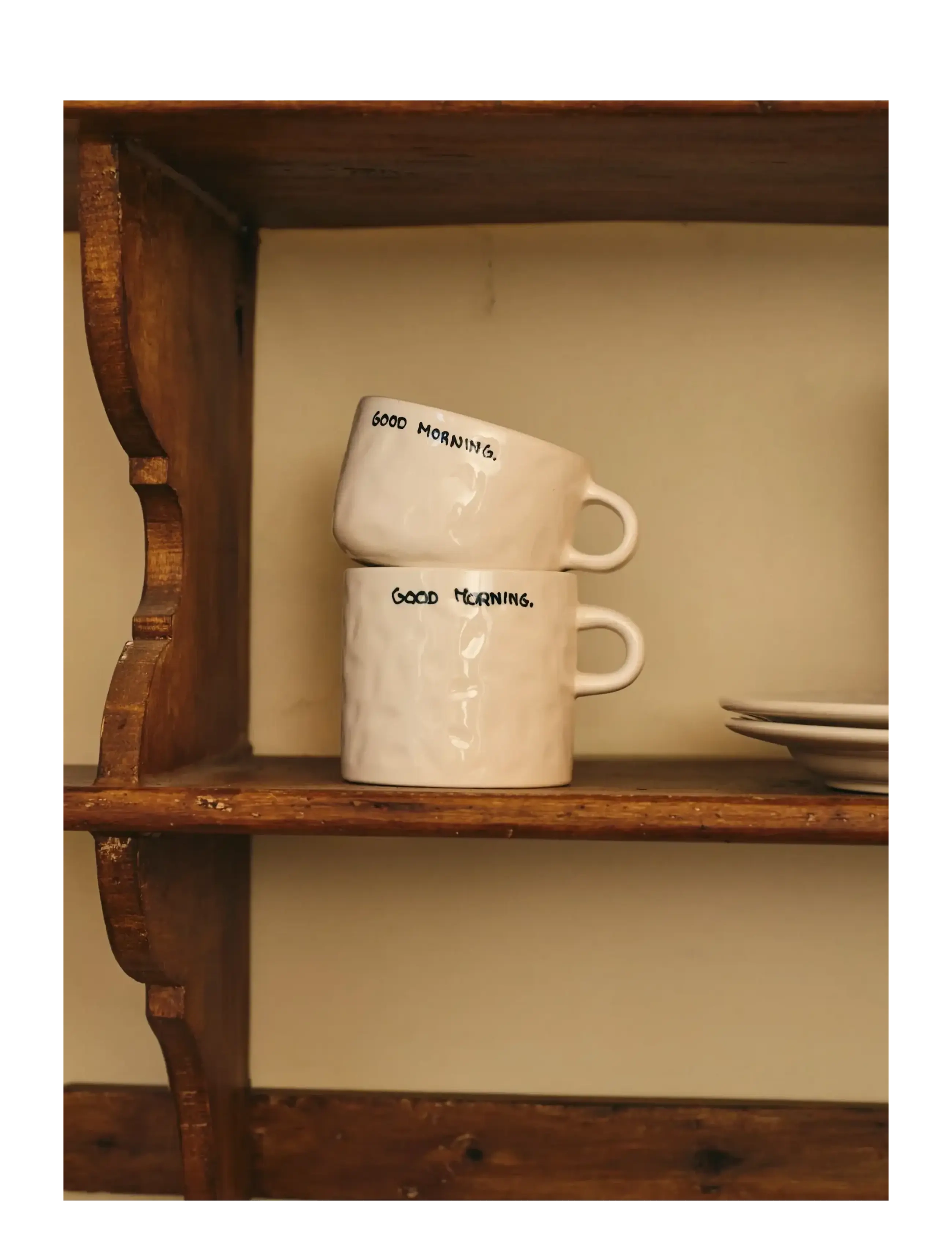 Anna + Nina - Mug Good Morning - shop etter pris - white - 1