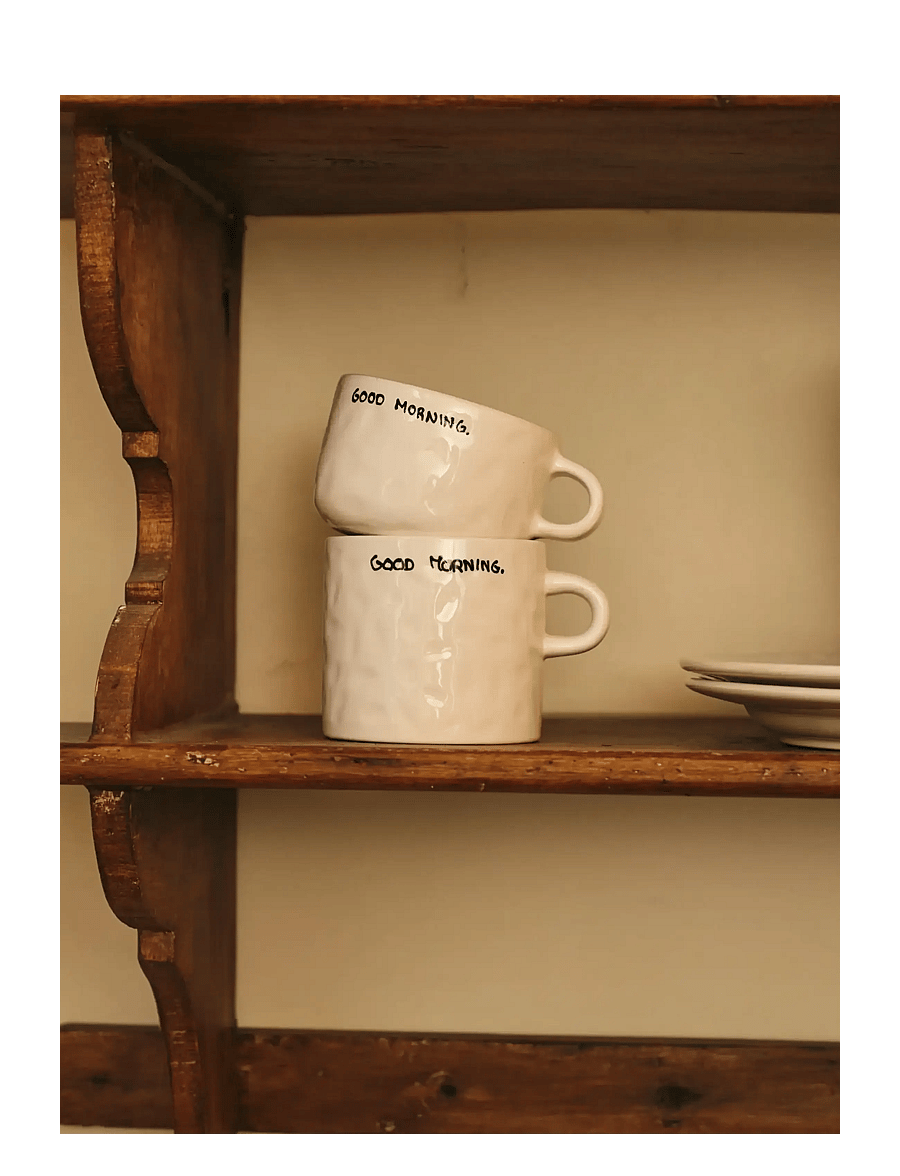 Anna + Nina - Good Morning Tea Mug - nach preis einkaufen - white - 1