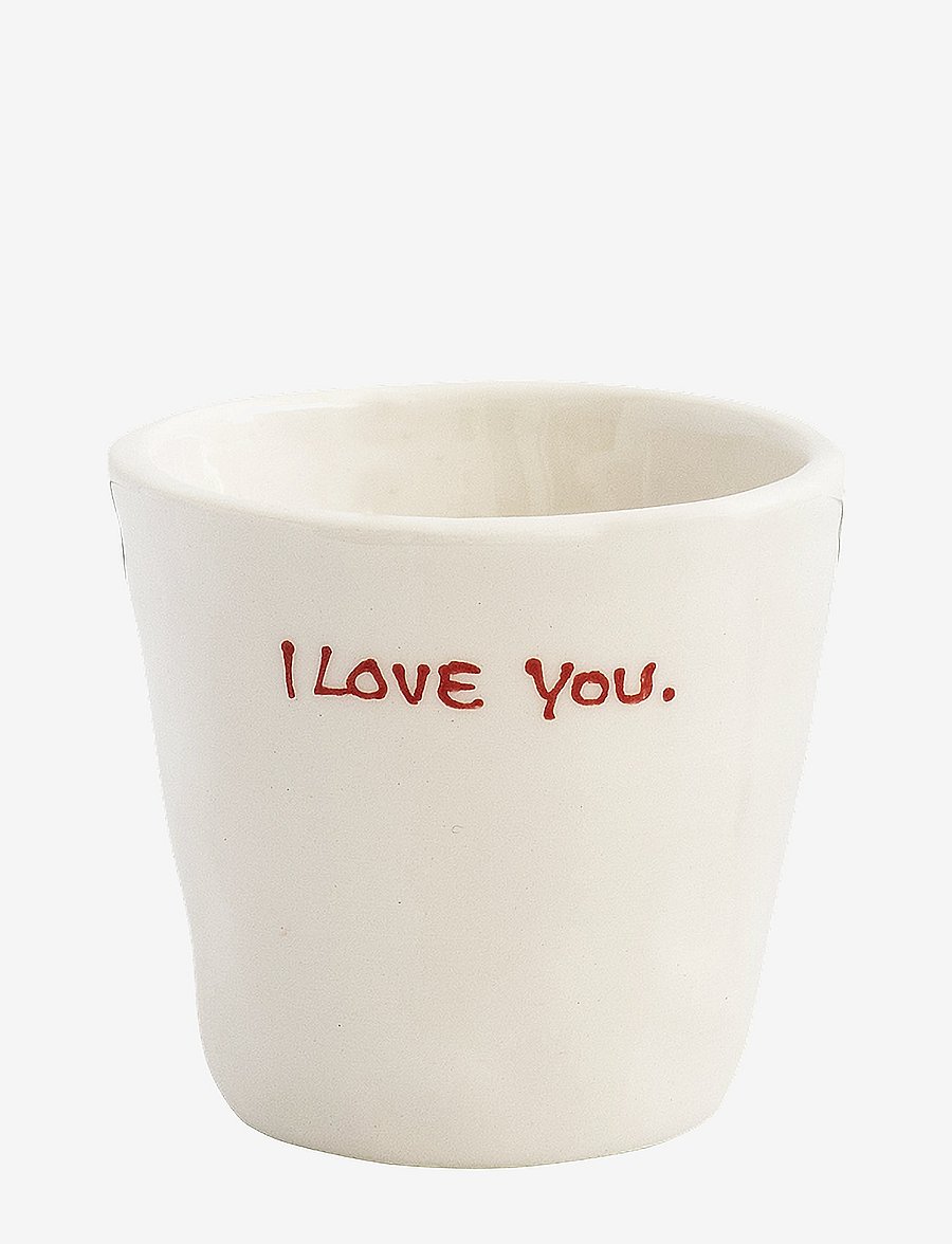 Anna + Nina - I love you Espresso Cup - espressotassid - white - 0