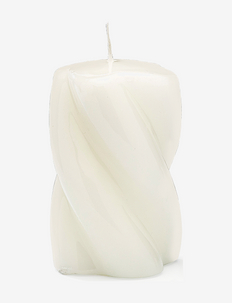 Blunt Twisted Candle Short White, Anna + Nina