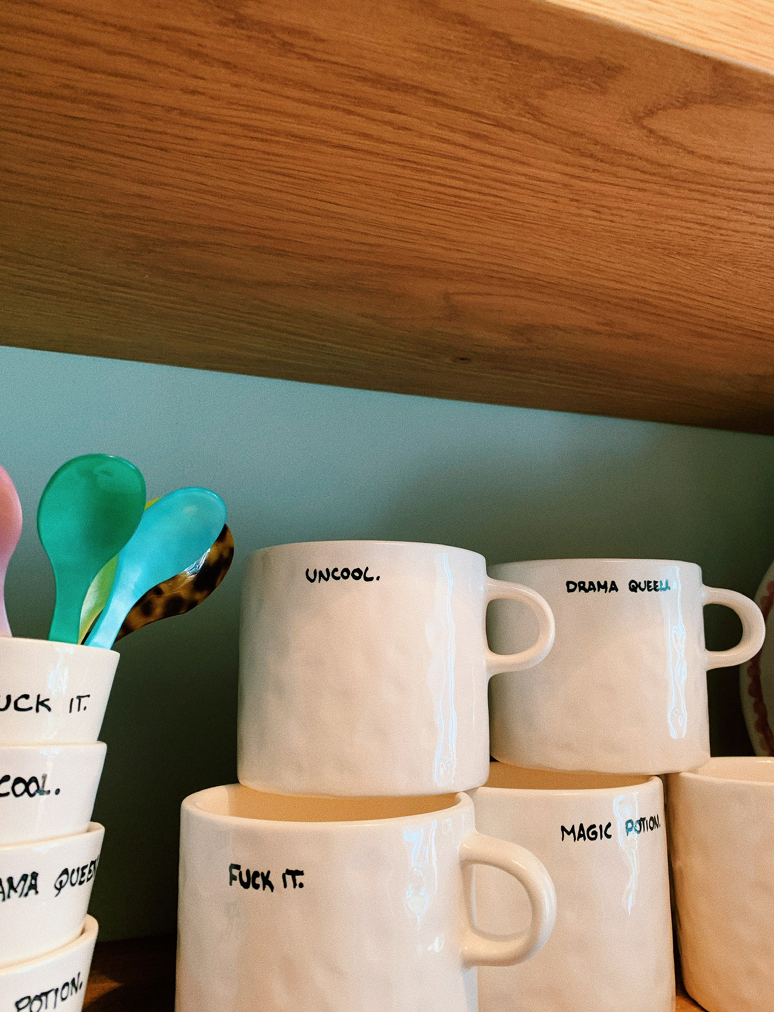 Anna + Nina - Drama Queen Mug - osta hinna alusel - white - 2