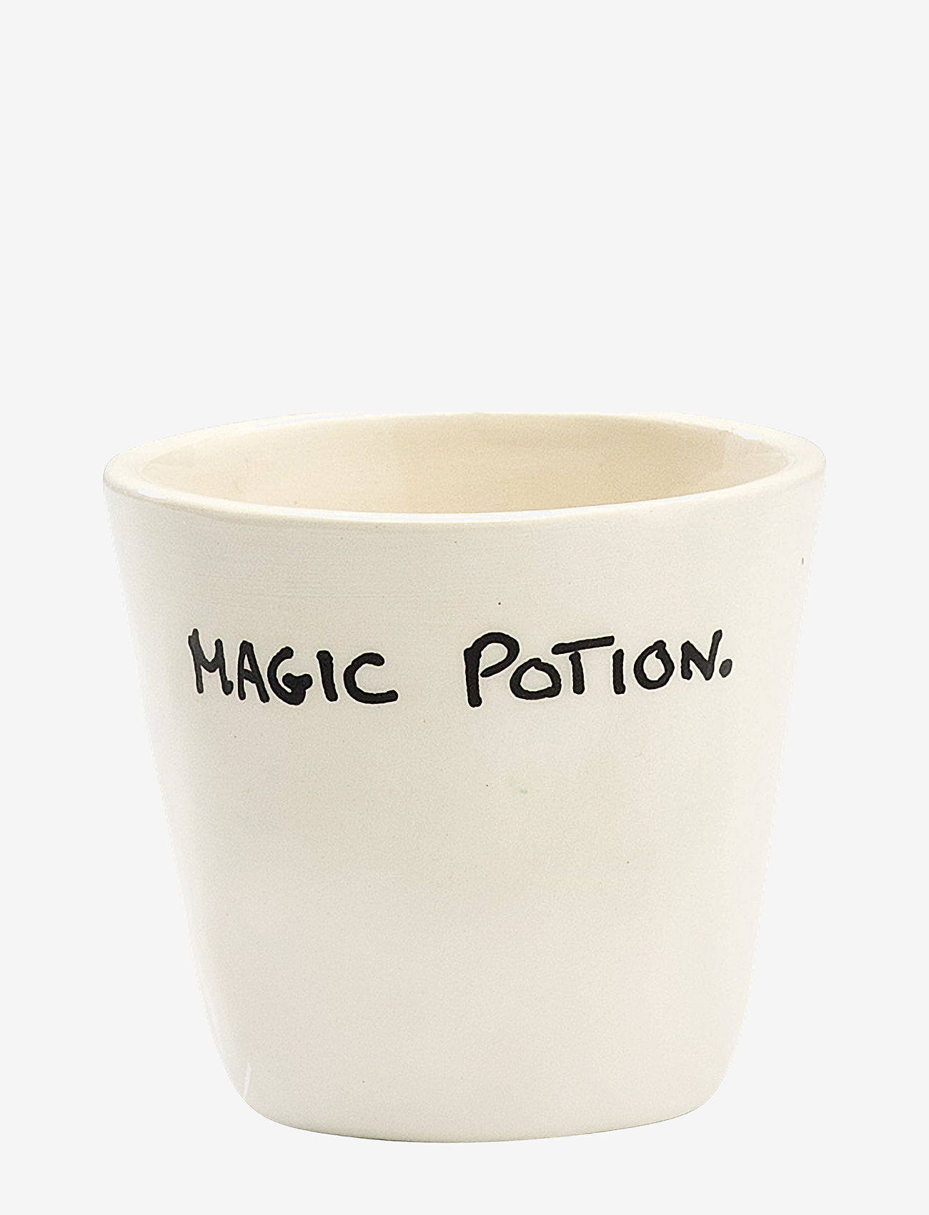 Anna + Nina Magic Potion Espresso Cup, Espresso Kop, Creme, Str: 8 CL