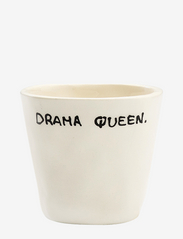 Drama Queen Espresso Cup - WHITE