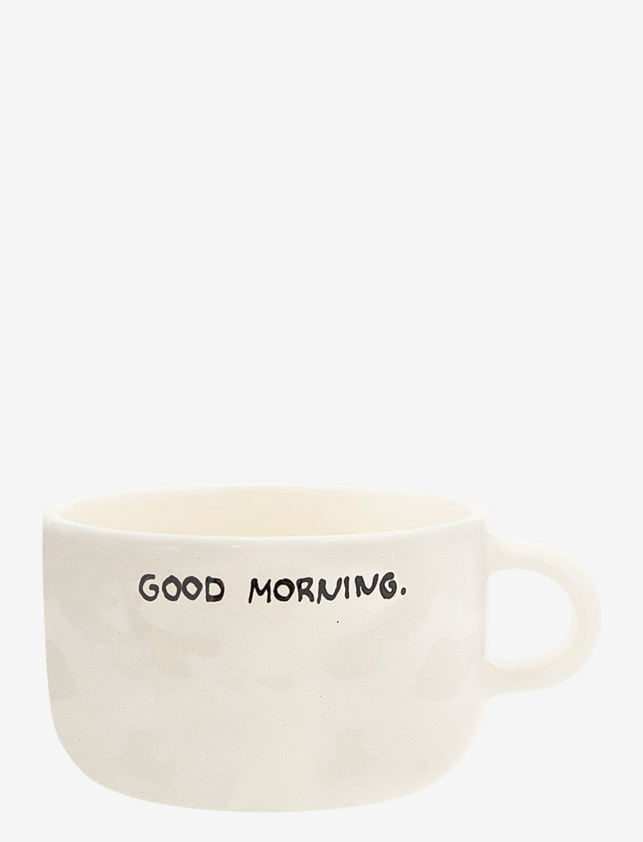 Anna + Nina - Good Morning Cappuccino Mug - osta hinna alusel - white/black - 0