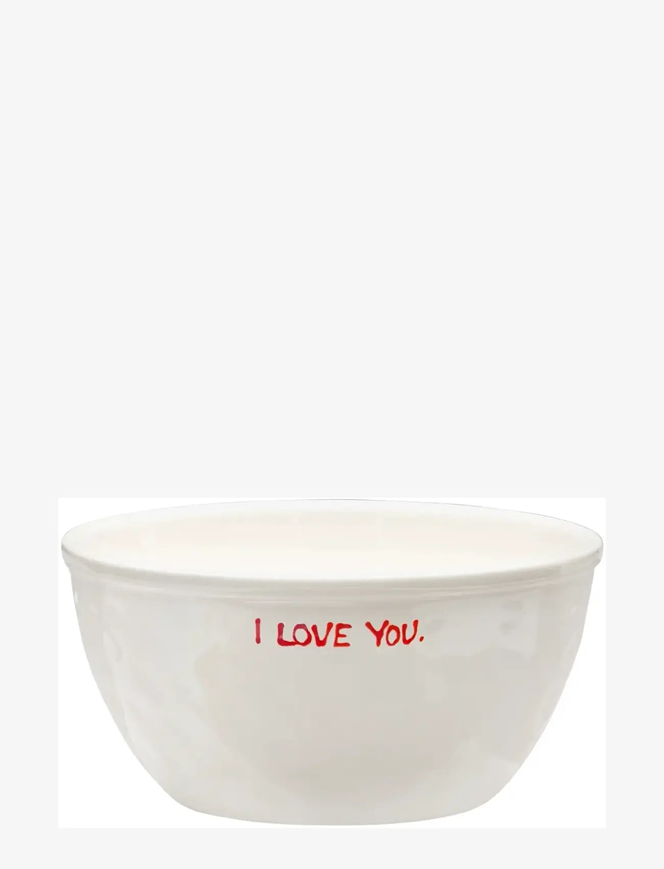 Anna + Nina - I Love You Bowl - white - 0