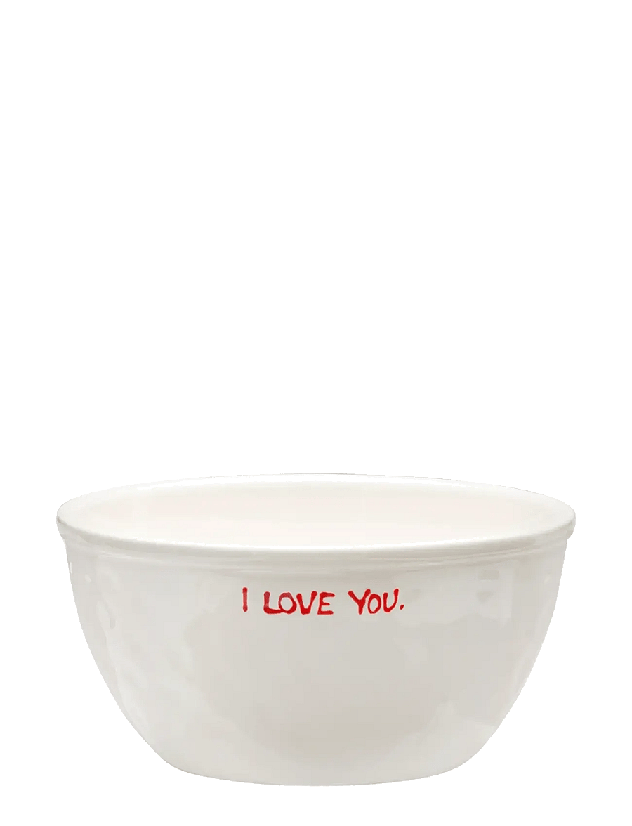 Anna + Nina - I Love You Bowl - müslischalen - white - 1