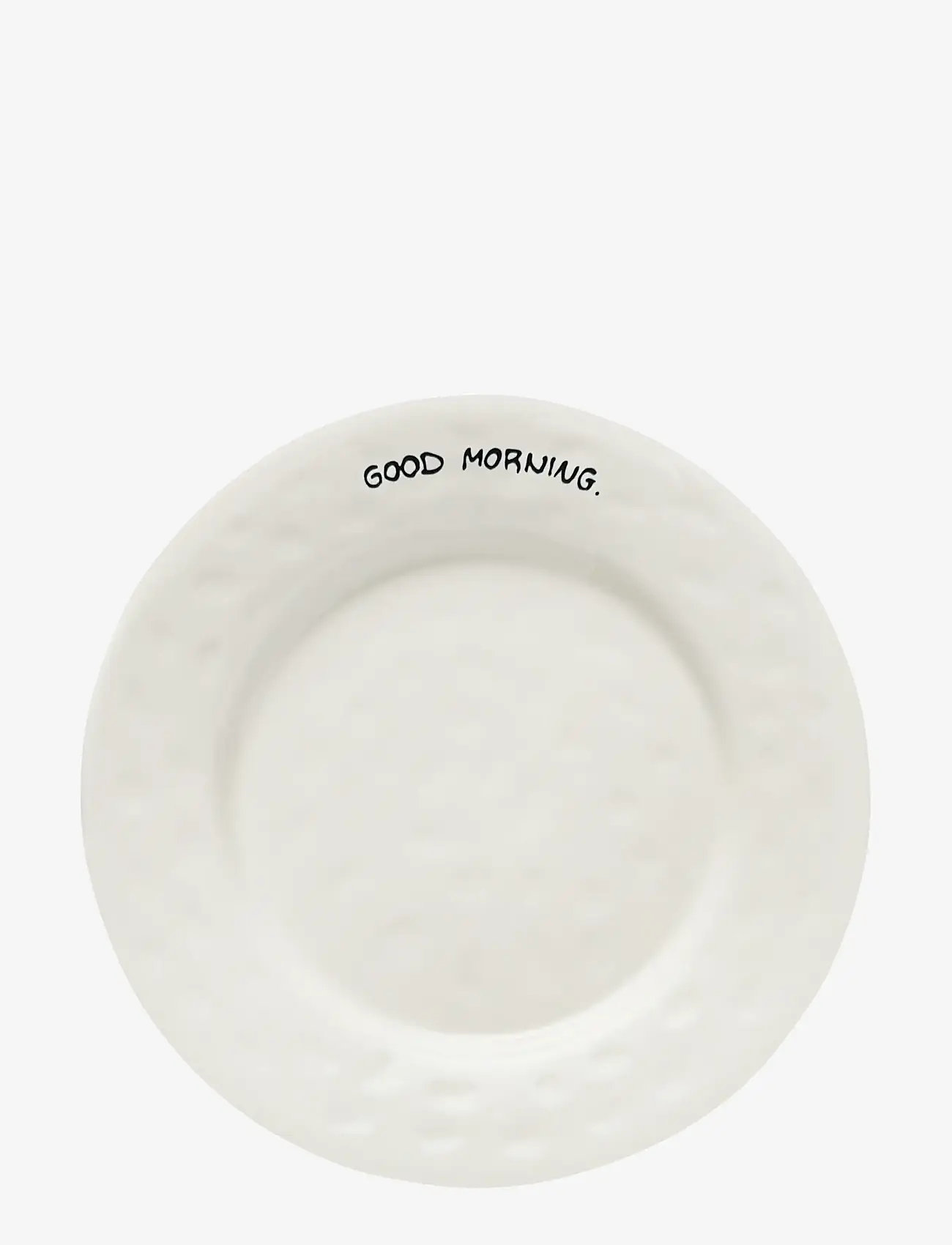 Anna + Nina - Good Morning Breakfast Plate - frühstücksteller - white - 0