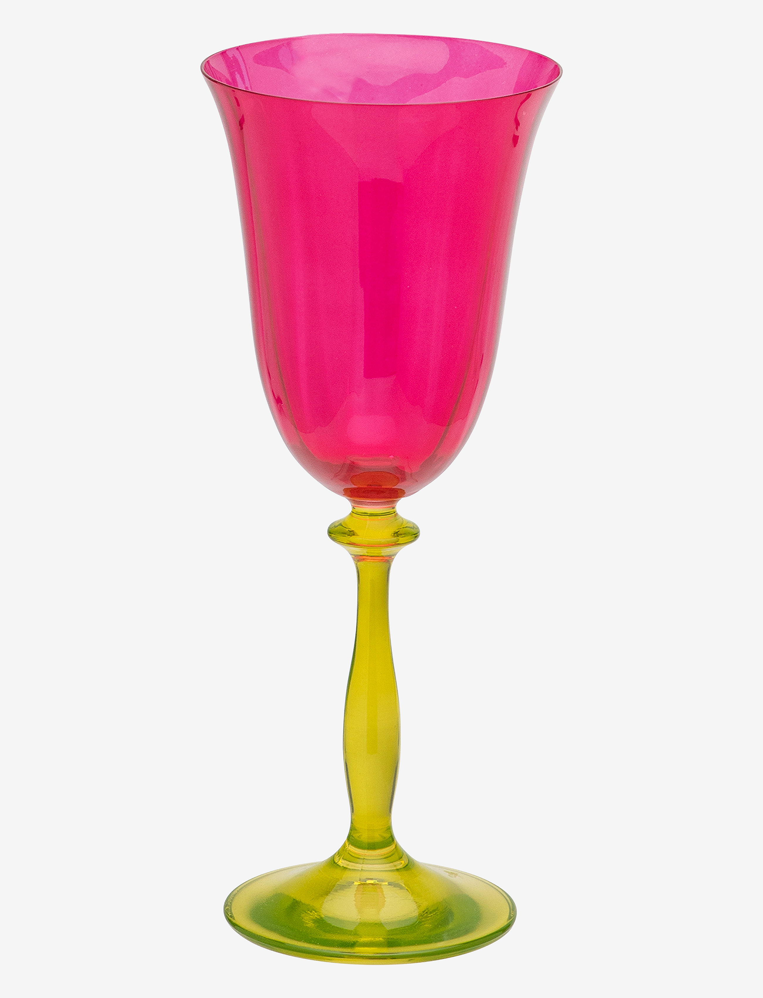 Anna + Nina Gardenia Wine Glass - Vinglas - MULTICOLOR / pink/rose