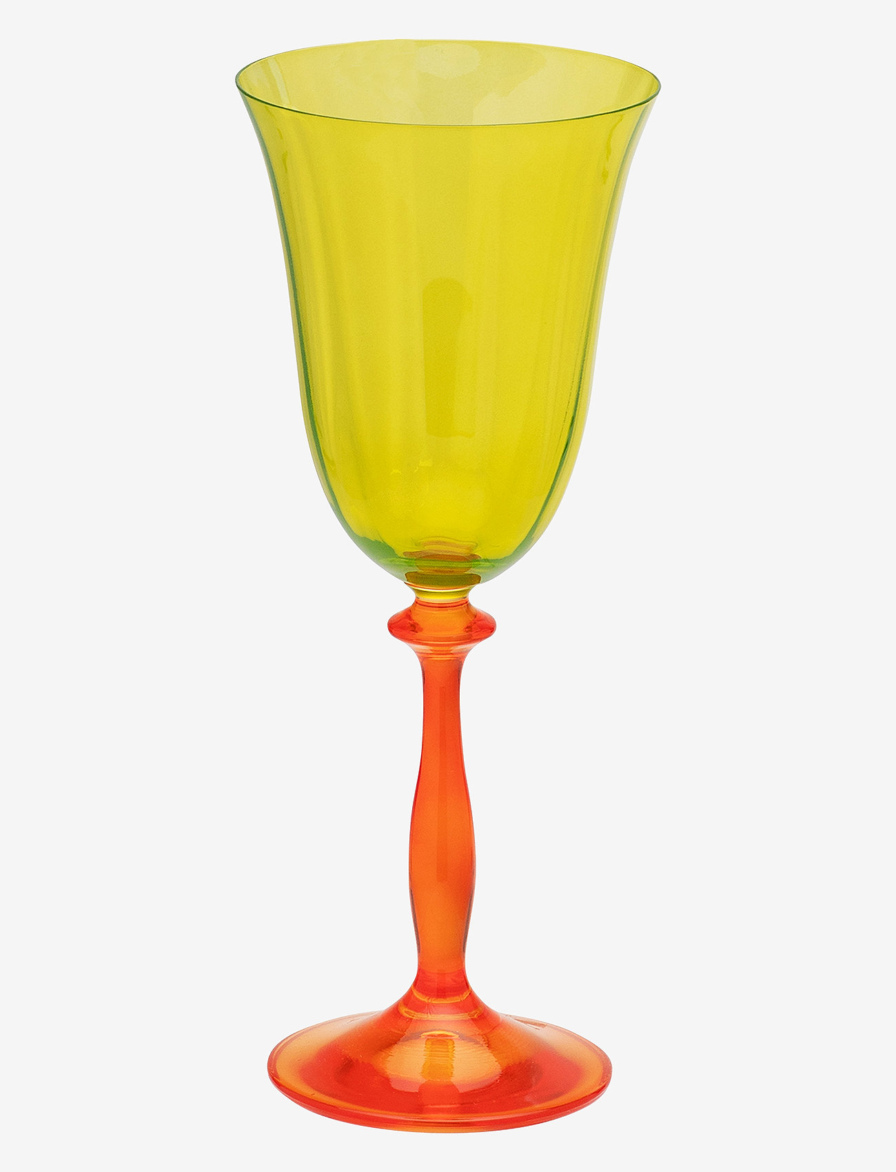 Anna + Nina - Poppy Wine Glass - hvidvinsglas - multicolor - 0