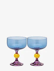 Anna + Nina - Bliss Cocktail Glass Set of 2 - multicolor - 0