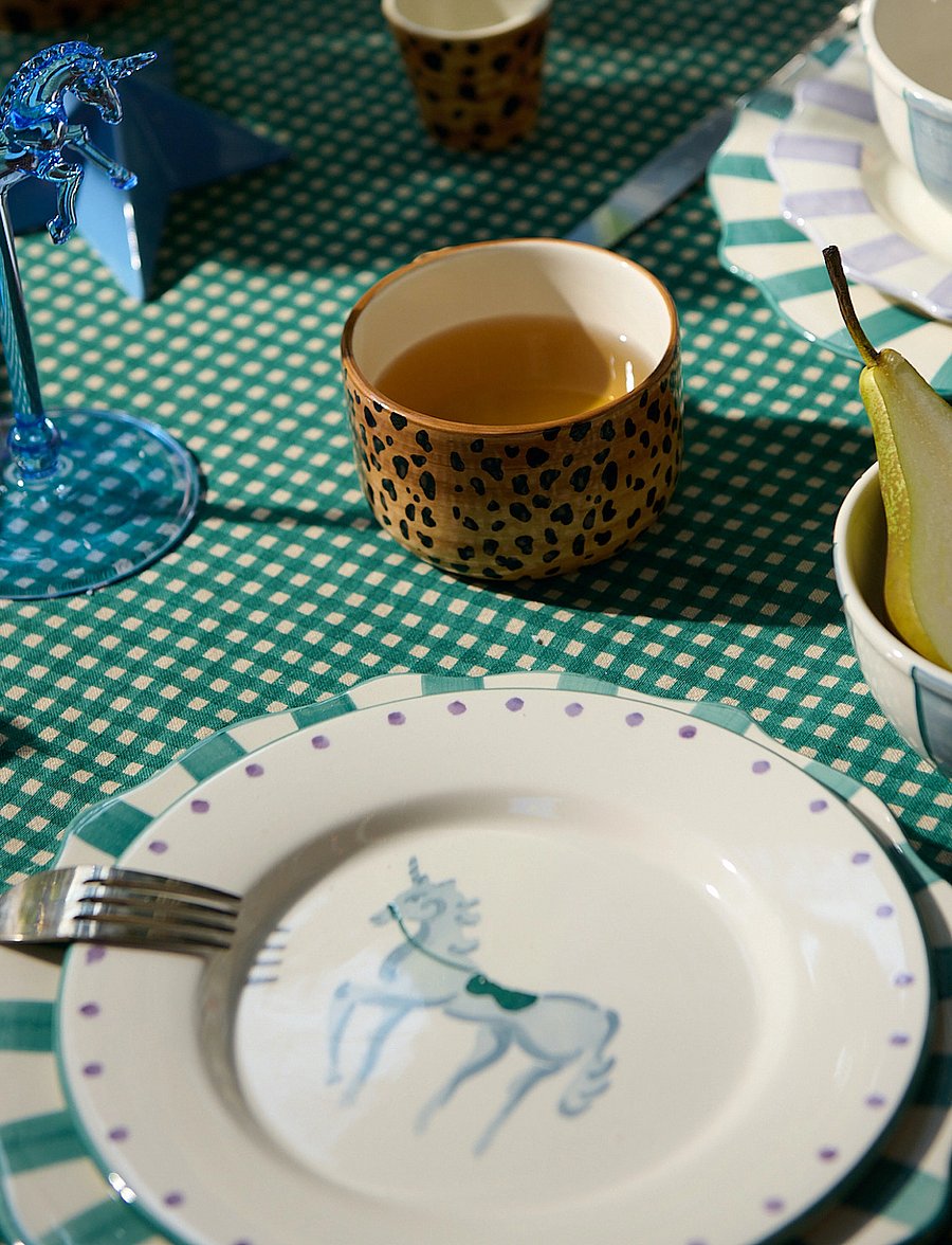 Anna + Nina - Leopard Cappuccino Mug - kaffetassen - brown - 4