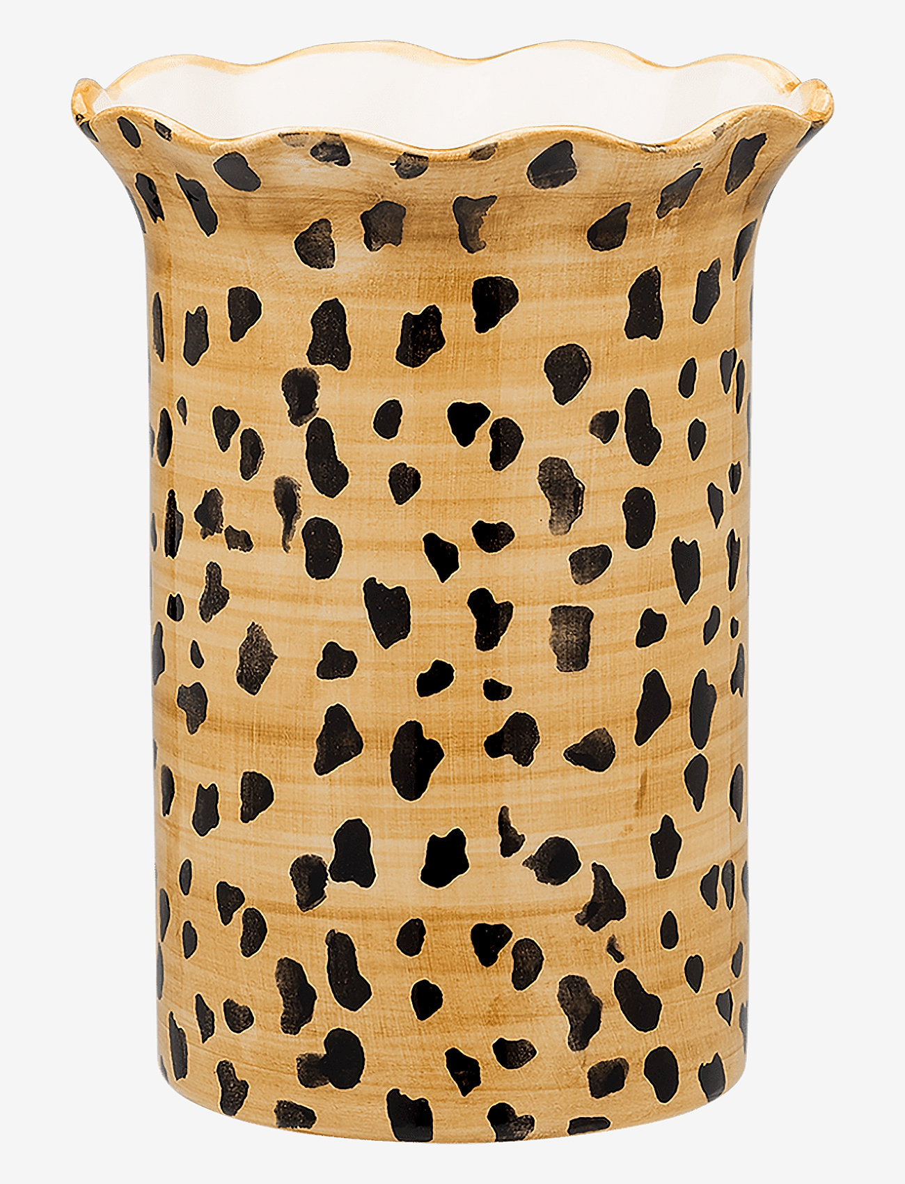 Anna + Nina - Leopard Vase - achat par prix - brown - 1