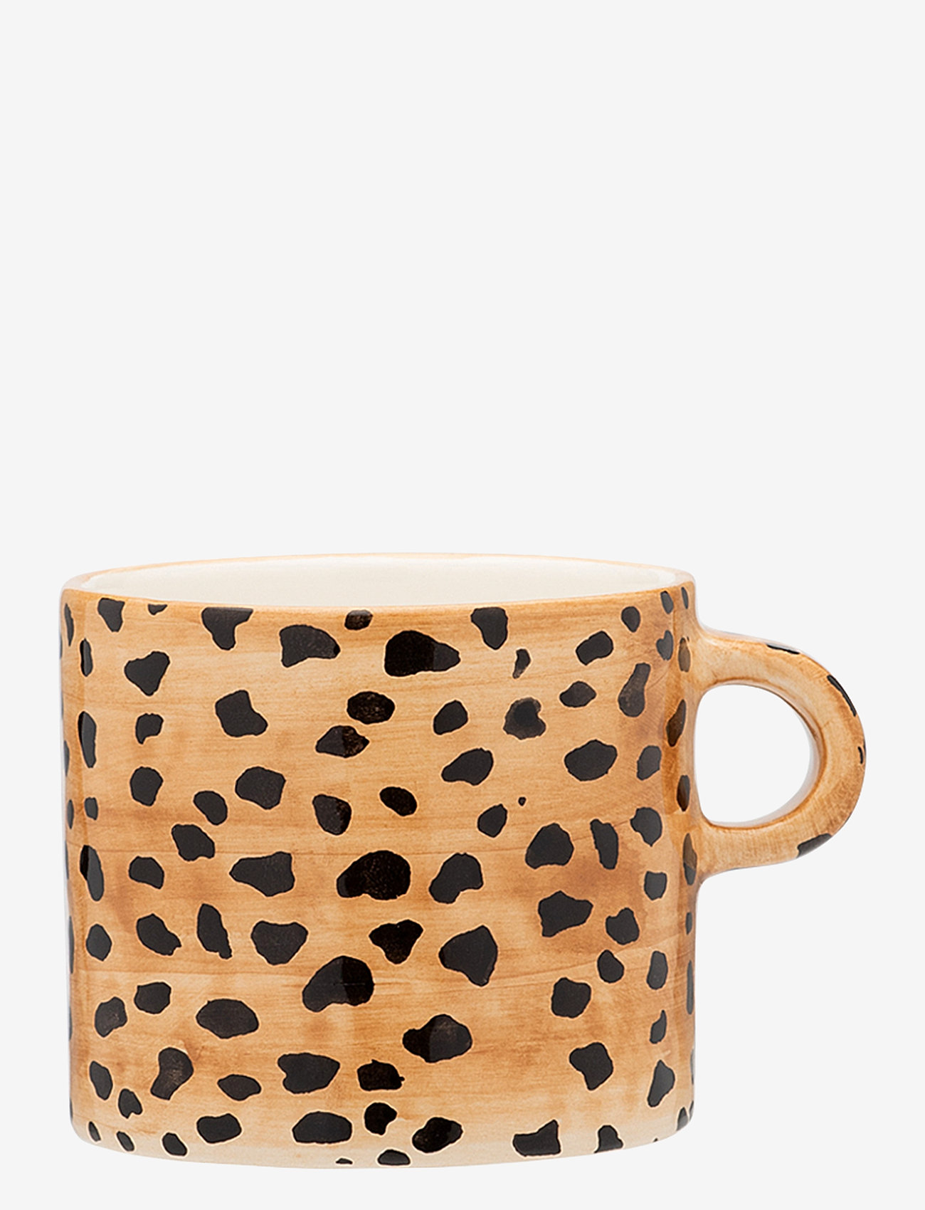 Anna + Nina - Leopard Tea Mug - brown - 0