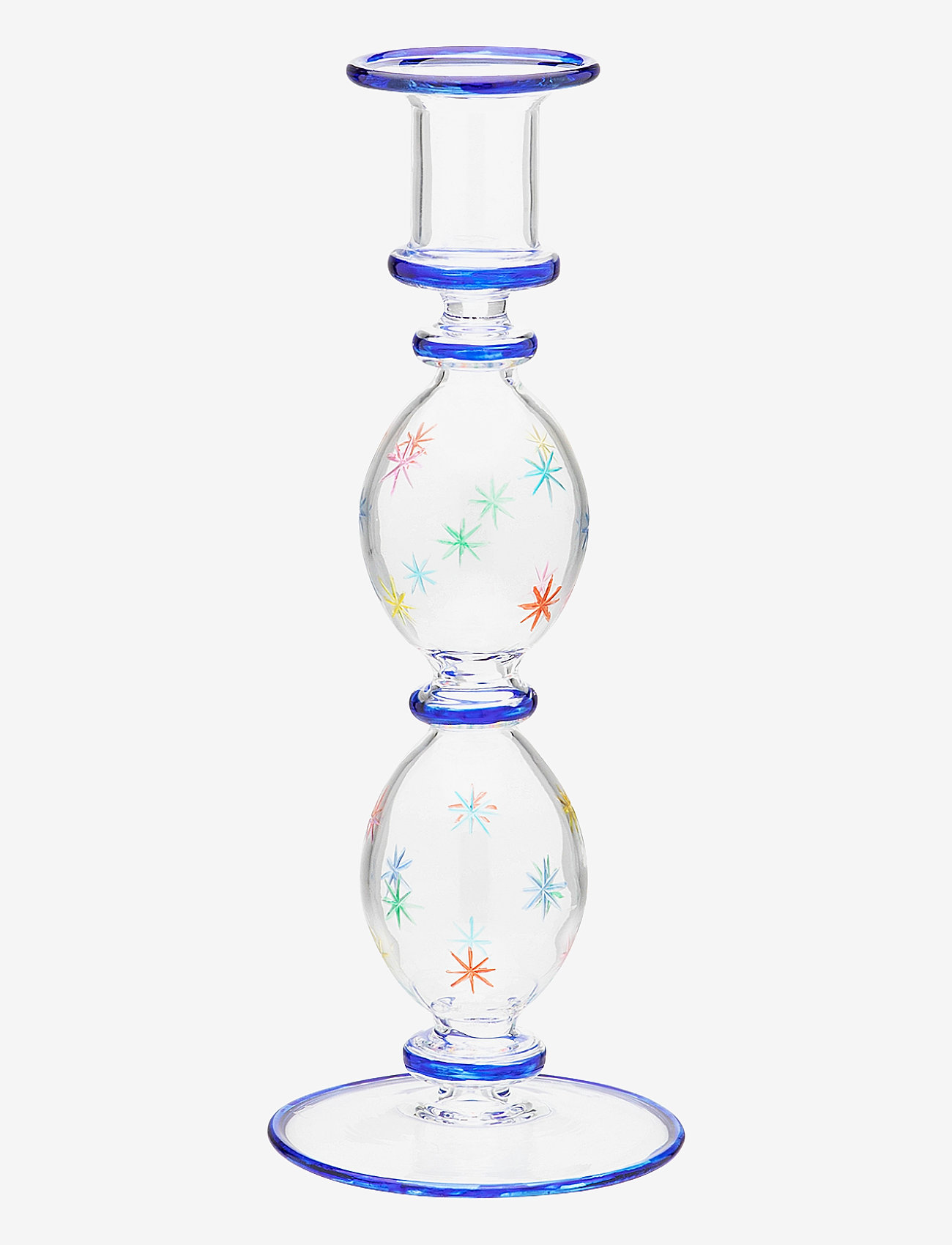 Anna + Nina - Galaxy Candle Holder - lysestager - multicolor - 0