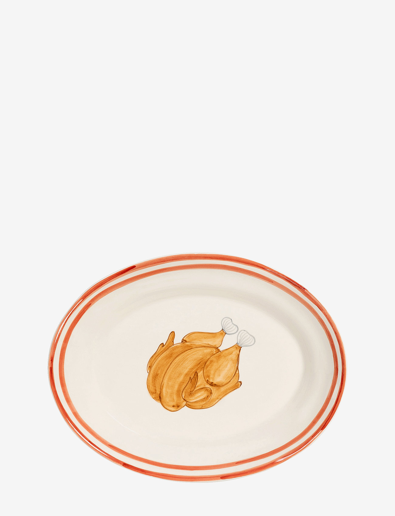 Anna + Nina - Turkey Serving Platter - nach preis einkaufen - multicolor - 0