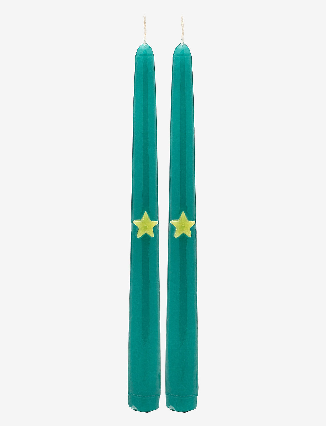 Anna + Nina - Christmas Star Candle Set of 2 - multicolor - 1