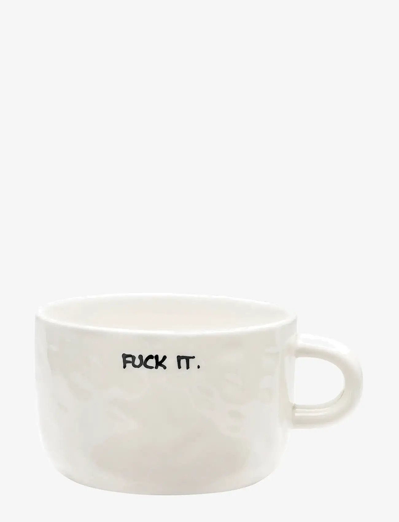 Anna + Nina - Fuck It Cappuccino Mug - kaffekopper - multi coloured - 0