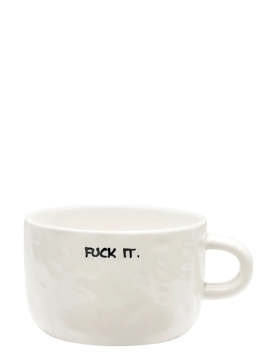Anna + Nina - Fuck It Cappuccino Mug - kaffetassen - multi coloured - 0