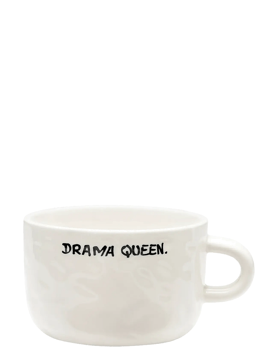Anna + Nina - Drama Queen Cappuccino Mug - kohvitassid - multi coloured - 0