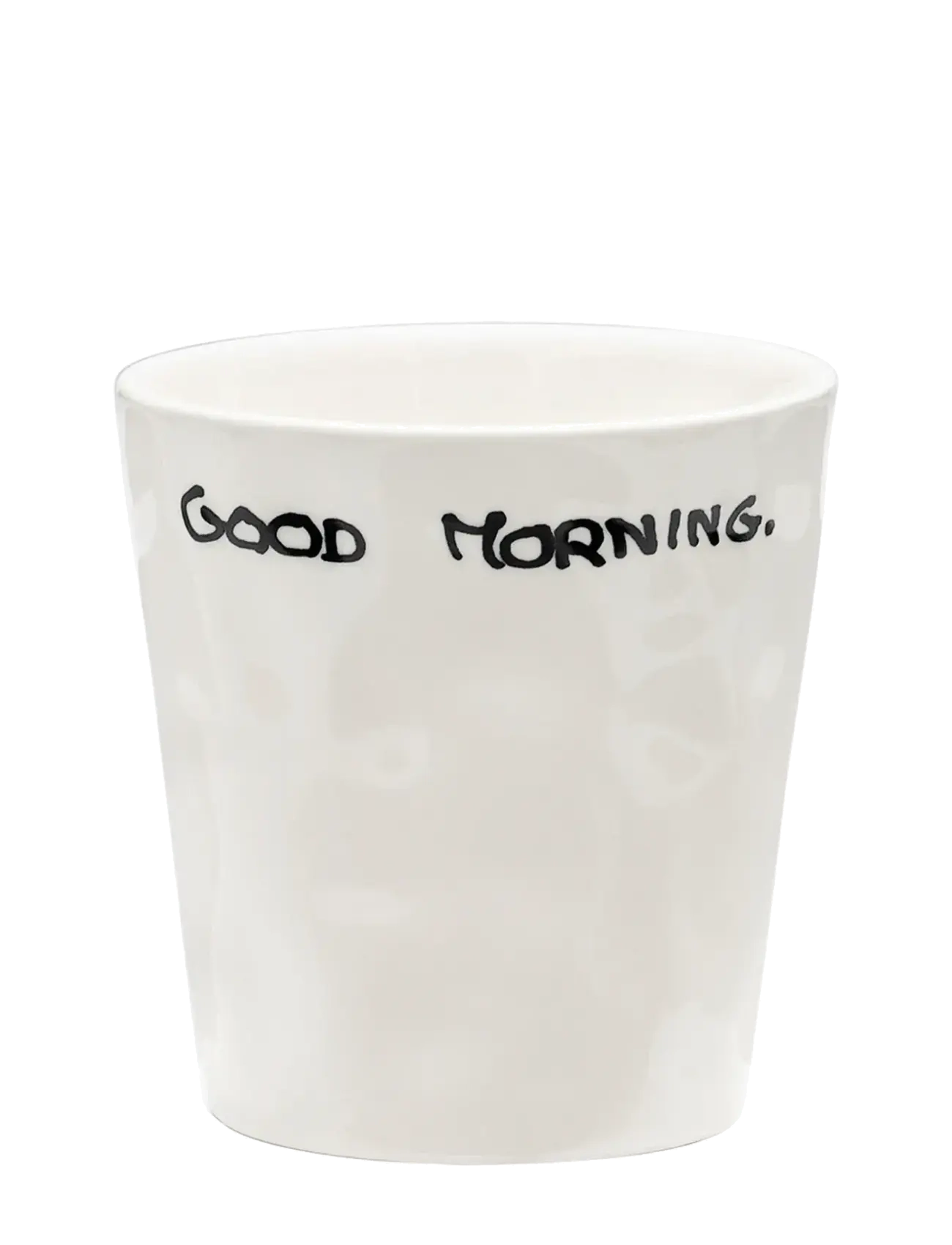 Anna + Nina Good Morning Coffee Cup, Coffee Kop, Hvid, Str: ONE SIZE