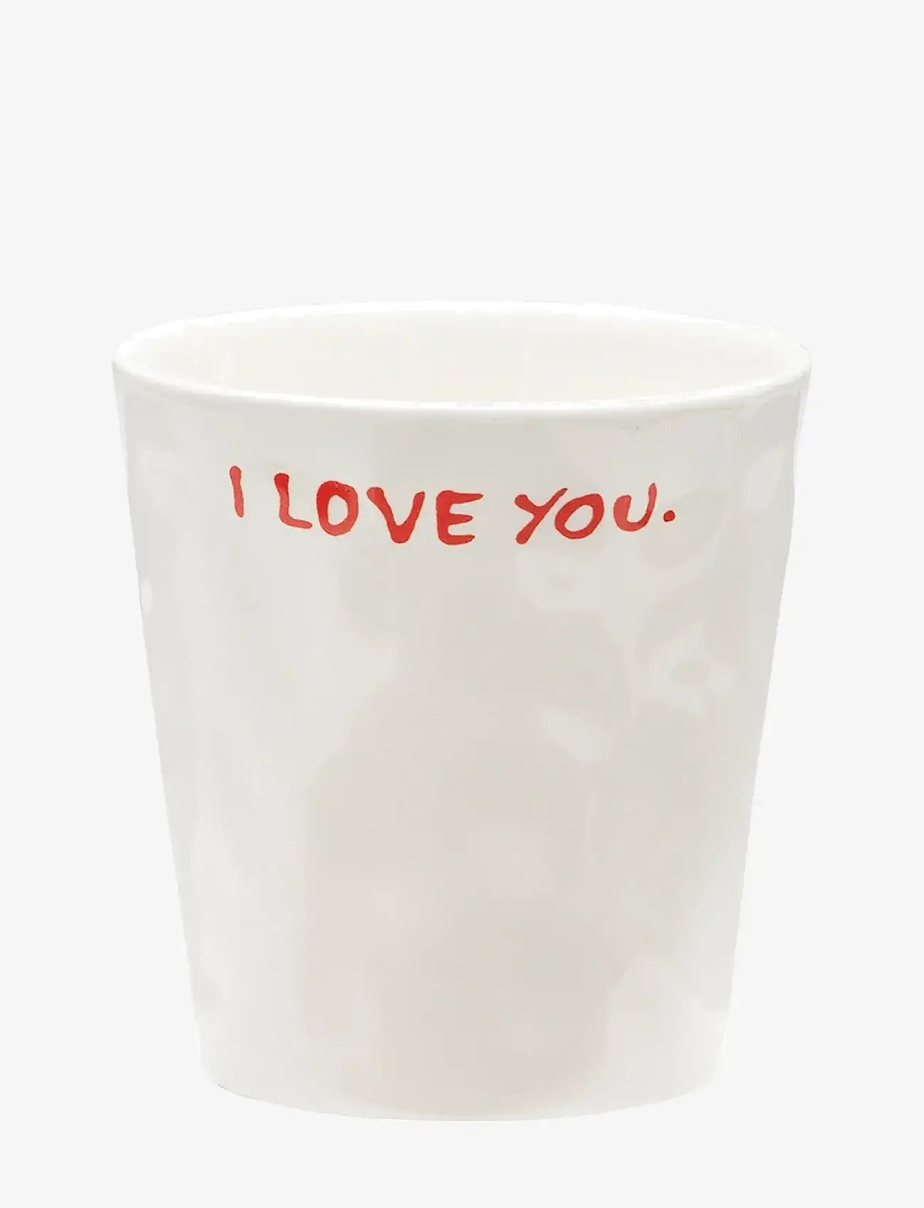 Anna + Nina - I Love You Coffee Cup - kaffekopper - multi coloured - 0