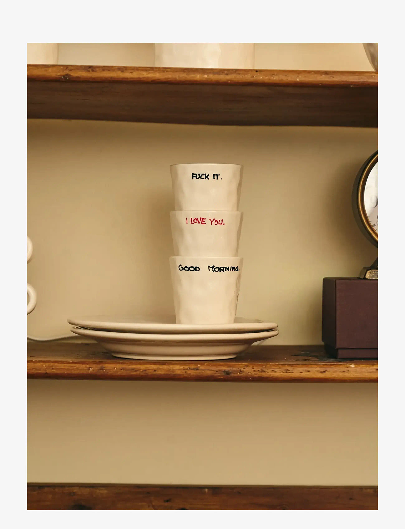 Anna + Nina - Fuck It Coffee Cup - koffiekopjes - multi coloured - 1