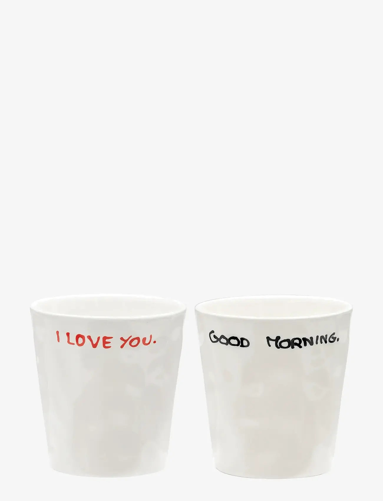 Anna + Nina - Perfect Morning Coffee Cup Set of 2 - coffee cups - multi coloured - 1