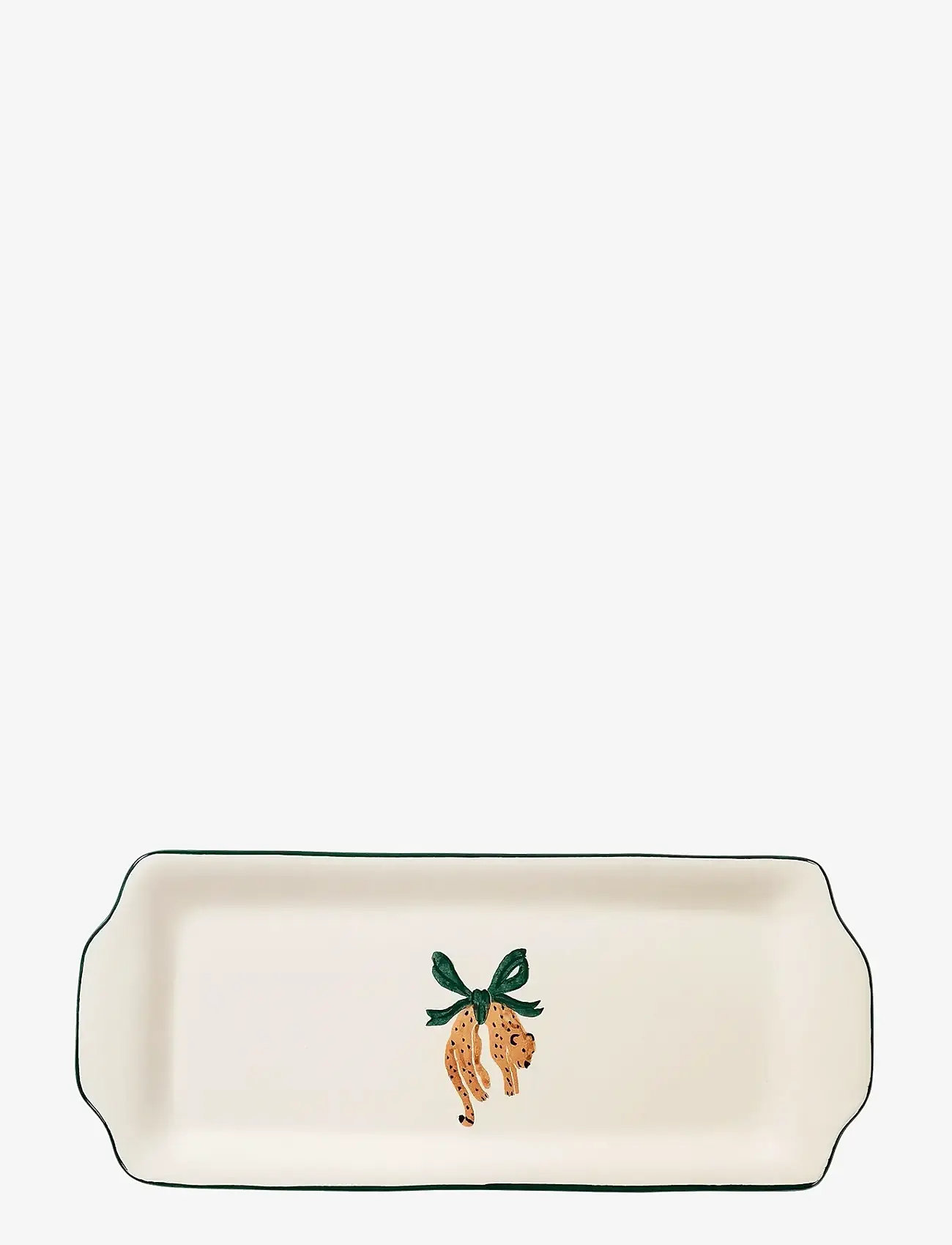 Anna + Nina - Hanging Leopard Serving Platter - laveste priser - multicolour - 0