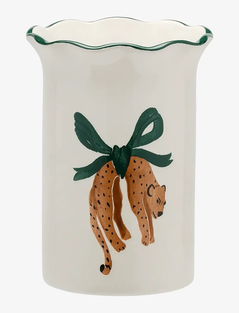 Anna + Nina - Hanging Leopard Vase - vaasid - multicolour - 0