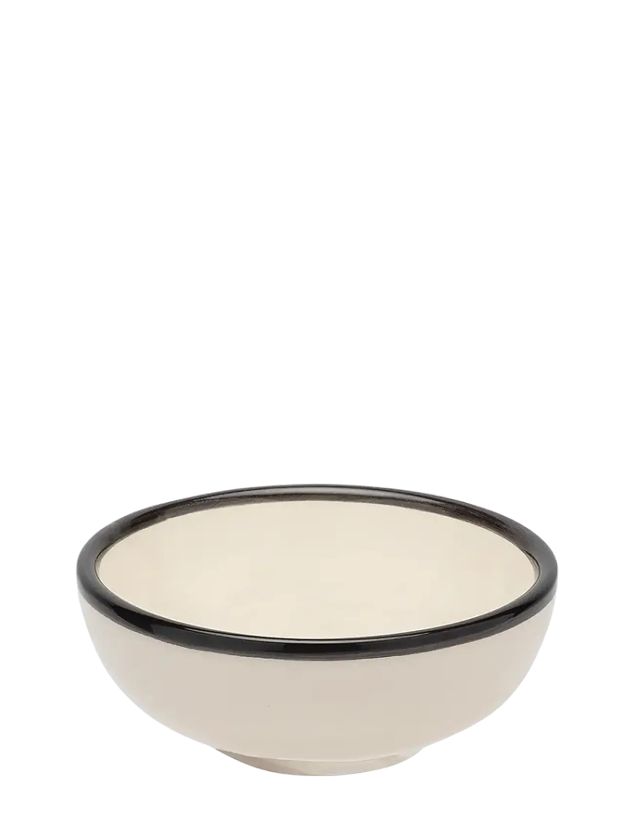 Anna + Nina Black Swan Tapas Bowl - Anna + Nina - BLACK / cream