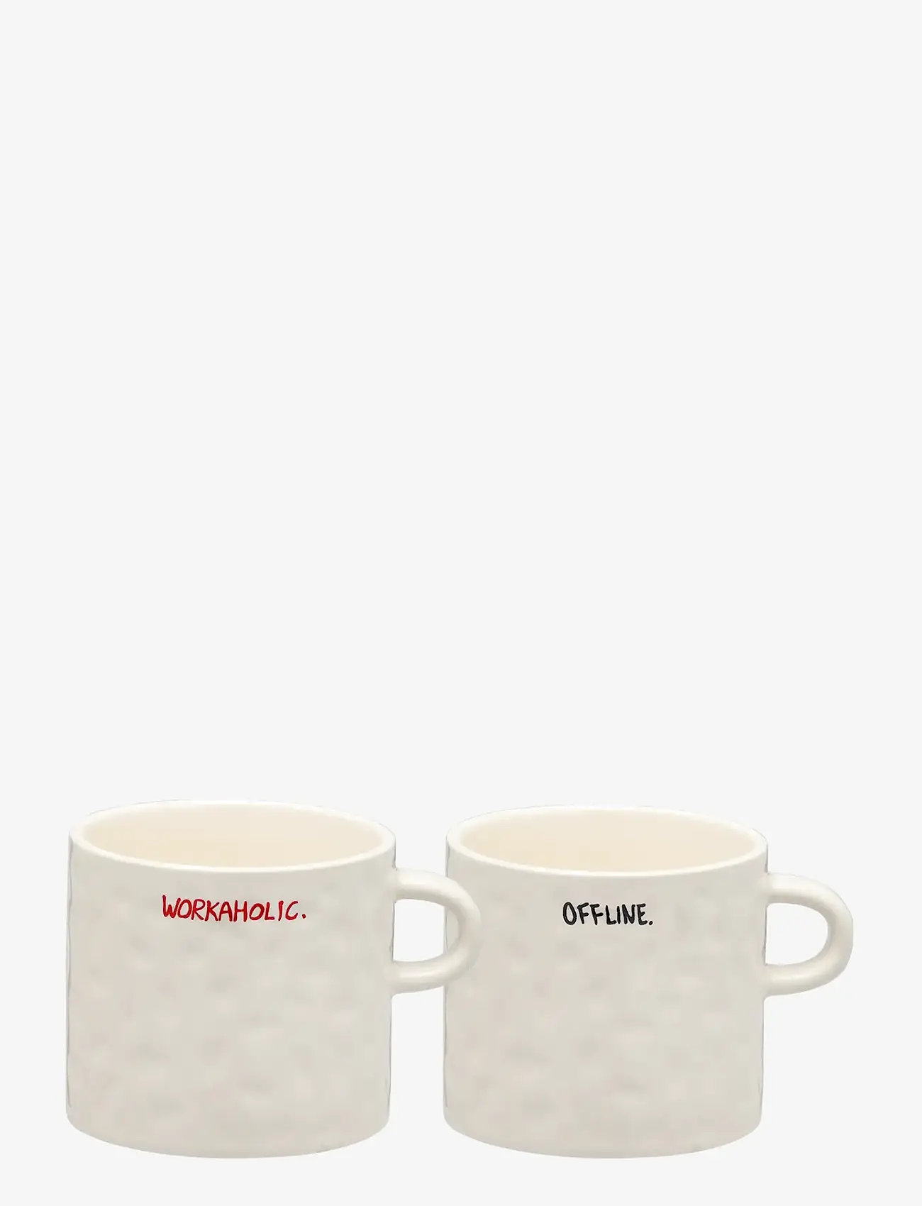 Anna + Nina - All About Balance Mug - Set of 2 - teetassen - multicolour - 1