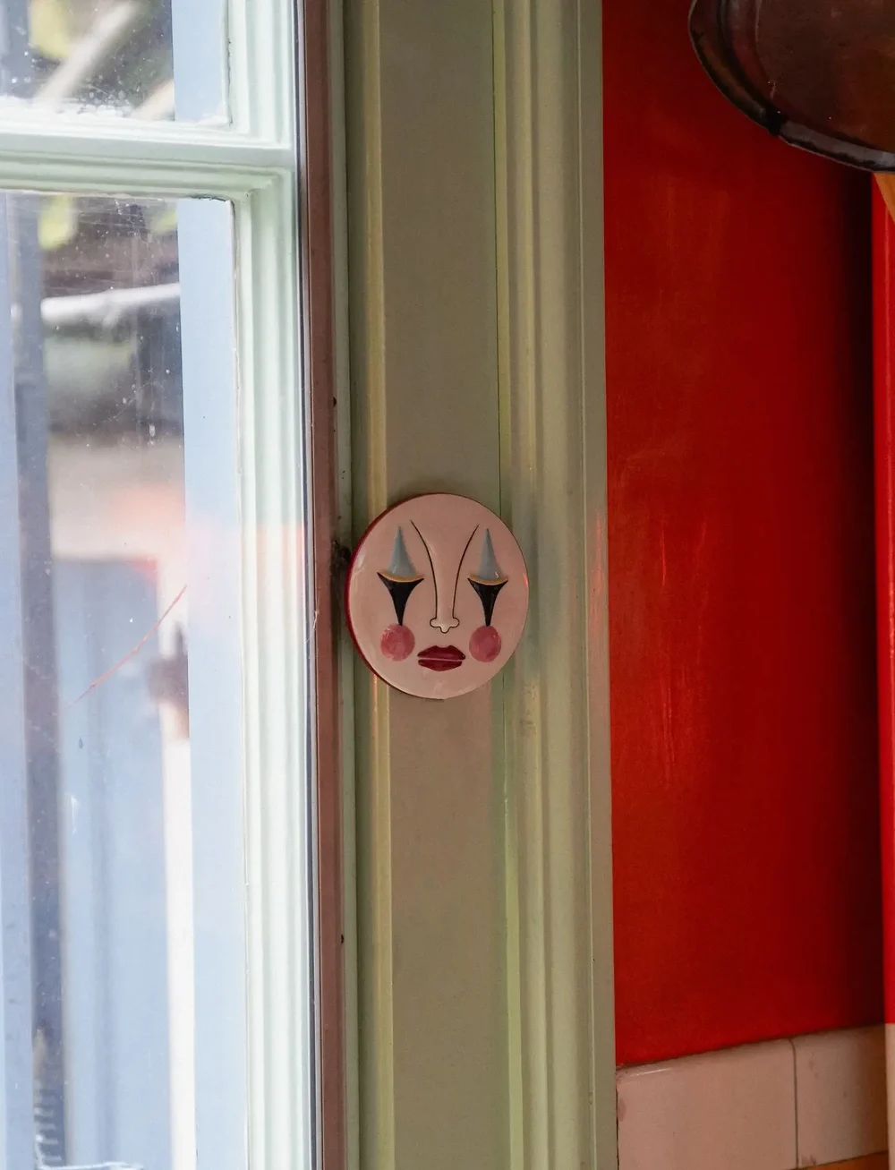 Anna + Nina - Pierrot Wall Decoration - wand dekoration - multicolour - 1