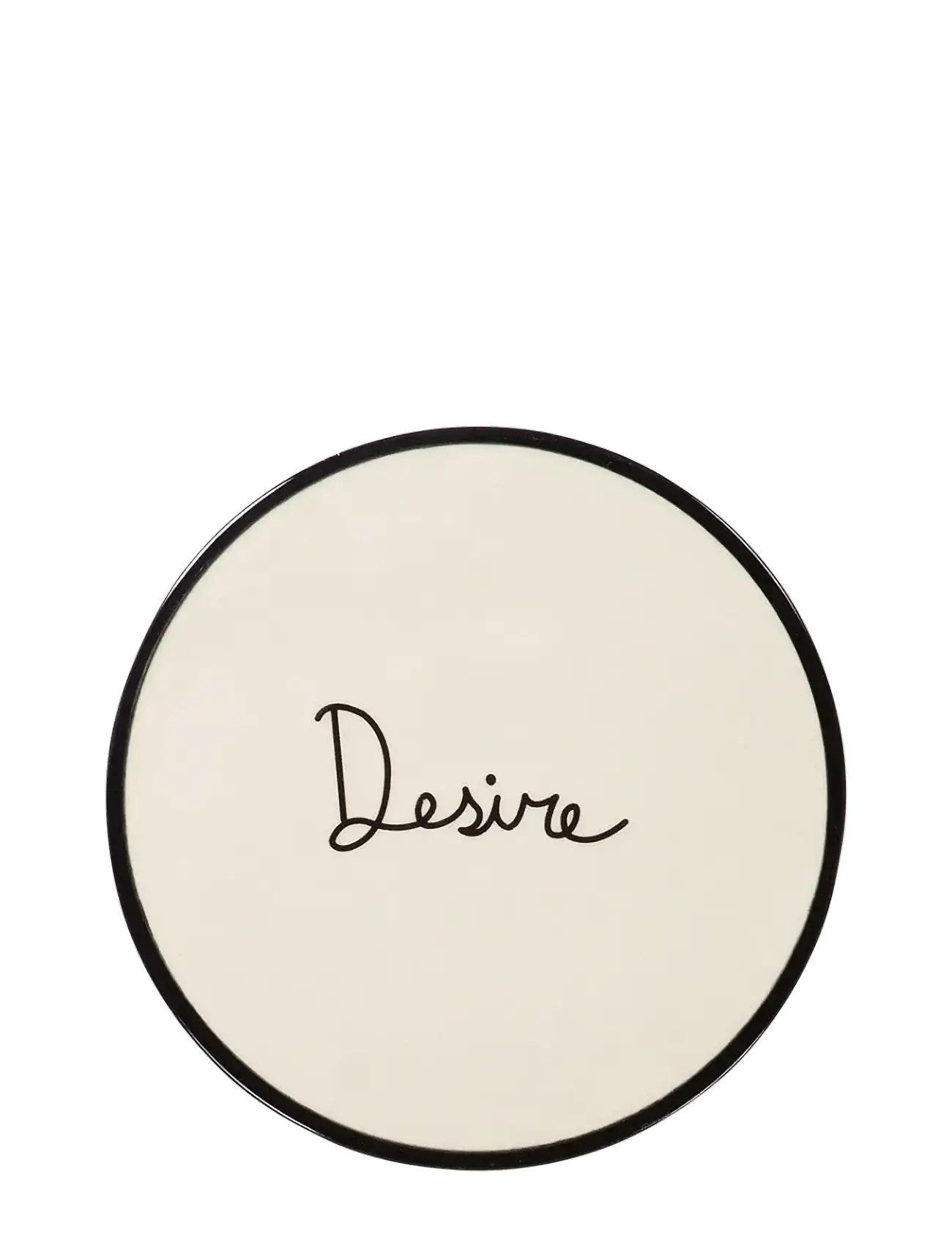 Anna + Nina Desire Wall Decoration, Vægdekoration, Creme, Str: Ø 11 CM