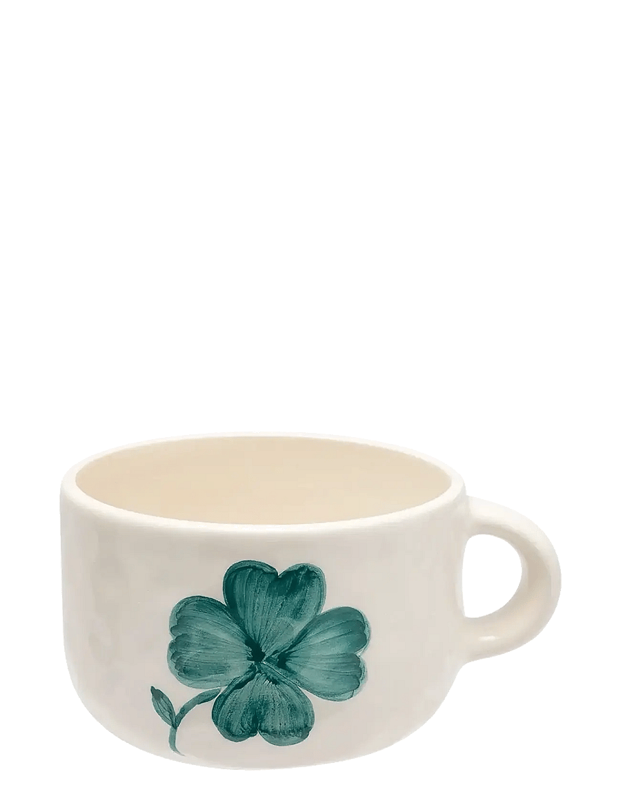 Anna + Nina - Shamrock Cappucino Mug - teetassid - green - 1