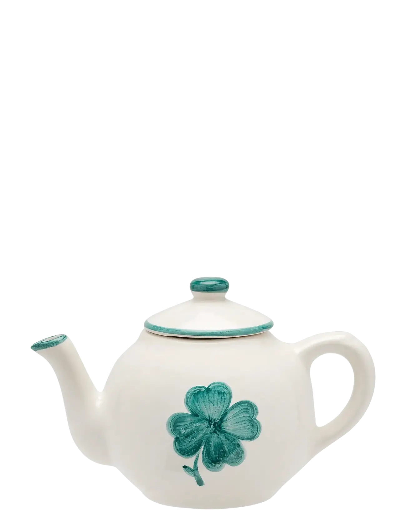 Anna + Nina Shamrock Tea Pot, Tekande, Grøn, Str: 600 ML