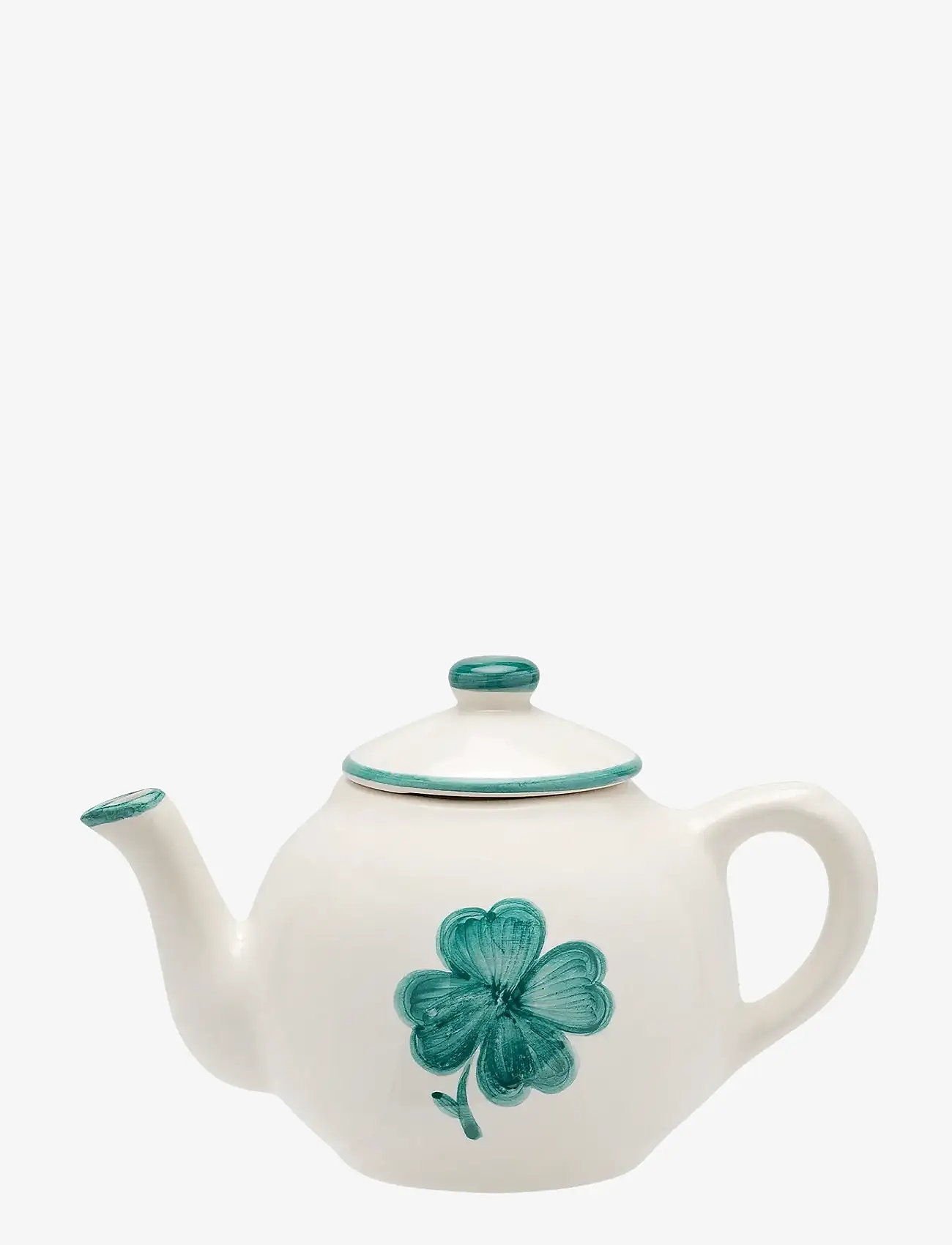 Anna + Nina - Shamrock Tea Pot - køb efter pris - green - 0