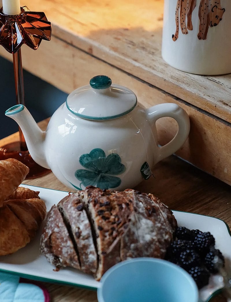 Anna + Nina - Shamrock Tea Pot - køb efter pris - green - 2