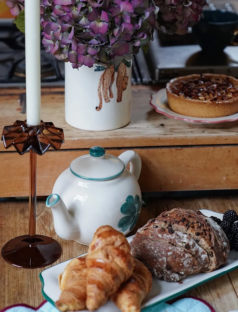 Anna + Nina - Shamrock Tea Pot - køb efter pris - green - 3