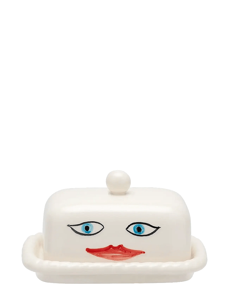 Anna + Nina - Artistry Butter Dish - die niedrigsten preise - multicolour - 0