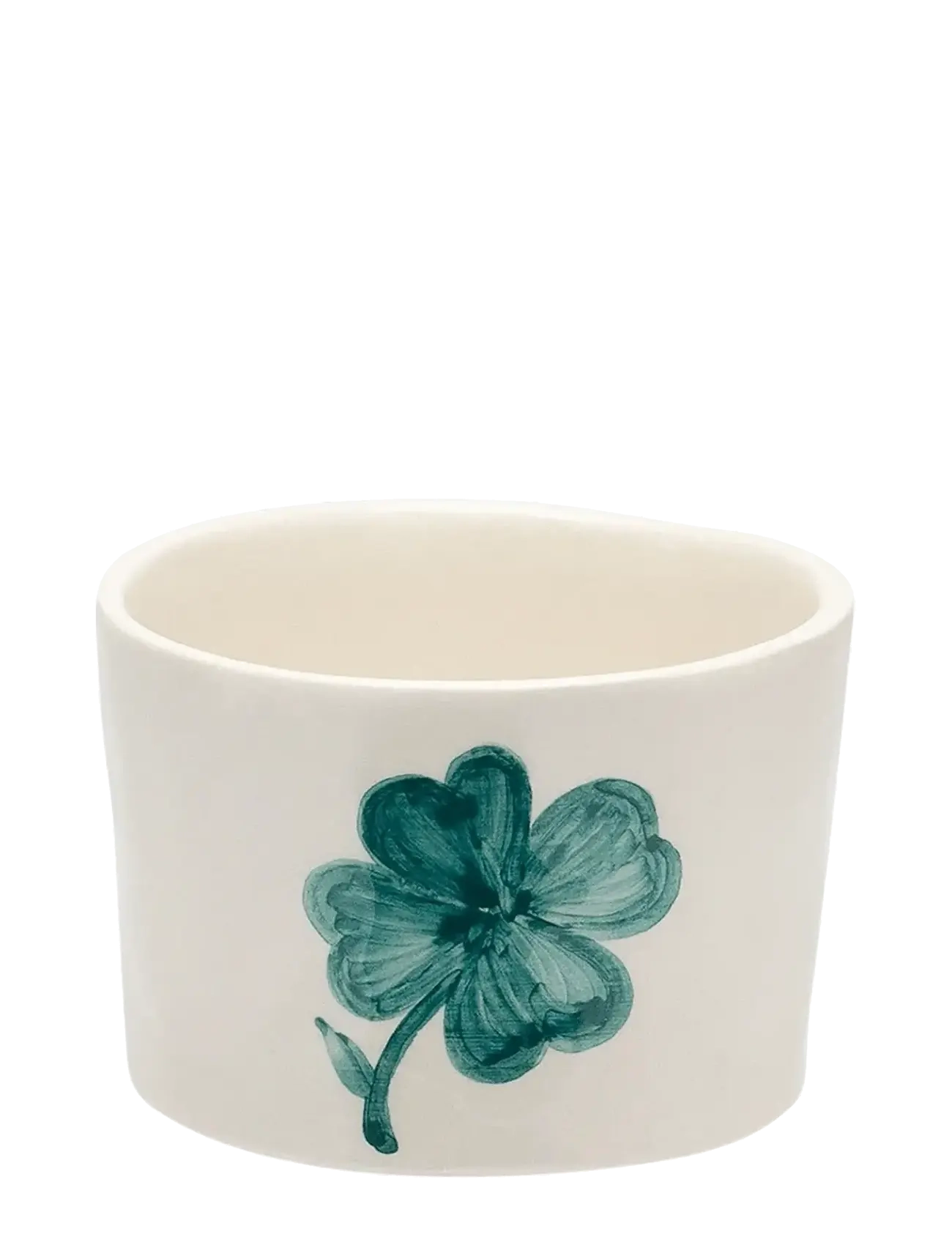 Anna + Nina Shamrock Bowl - Erbjudanden - GREEN / cream