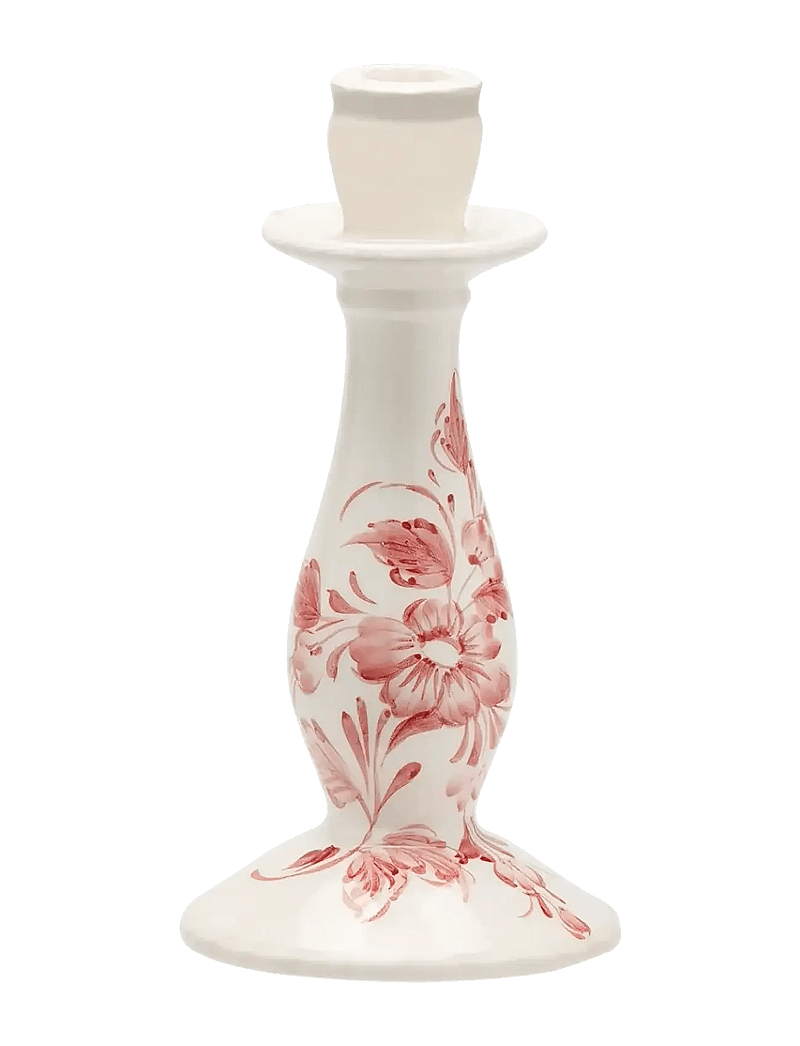 Anna + Nina - Whimsical Rose Candle Holder - Świeczniki - brown - 1