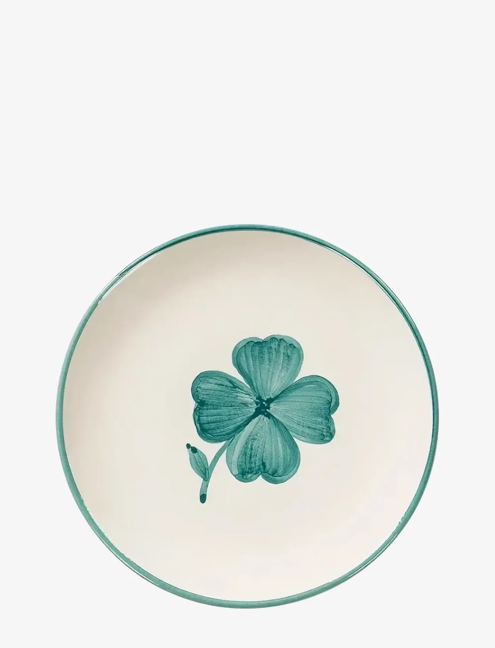 Anna + Nina - Shamrock Wall Decoration Plate - vægdekorationer - green - 0