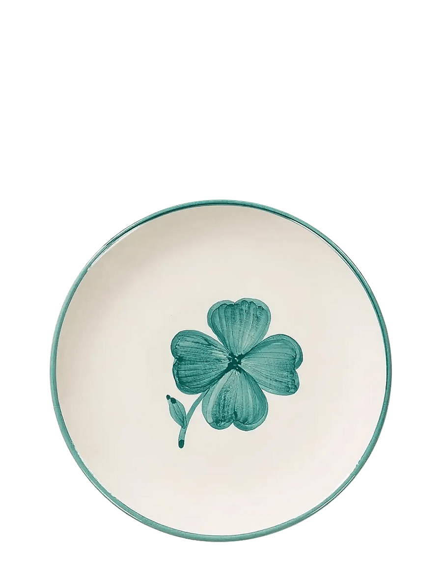 Anna + Nina - Shamrock Wall Decoration Plate - seinakaunistused - green - 1