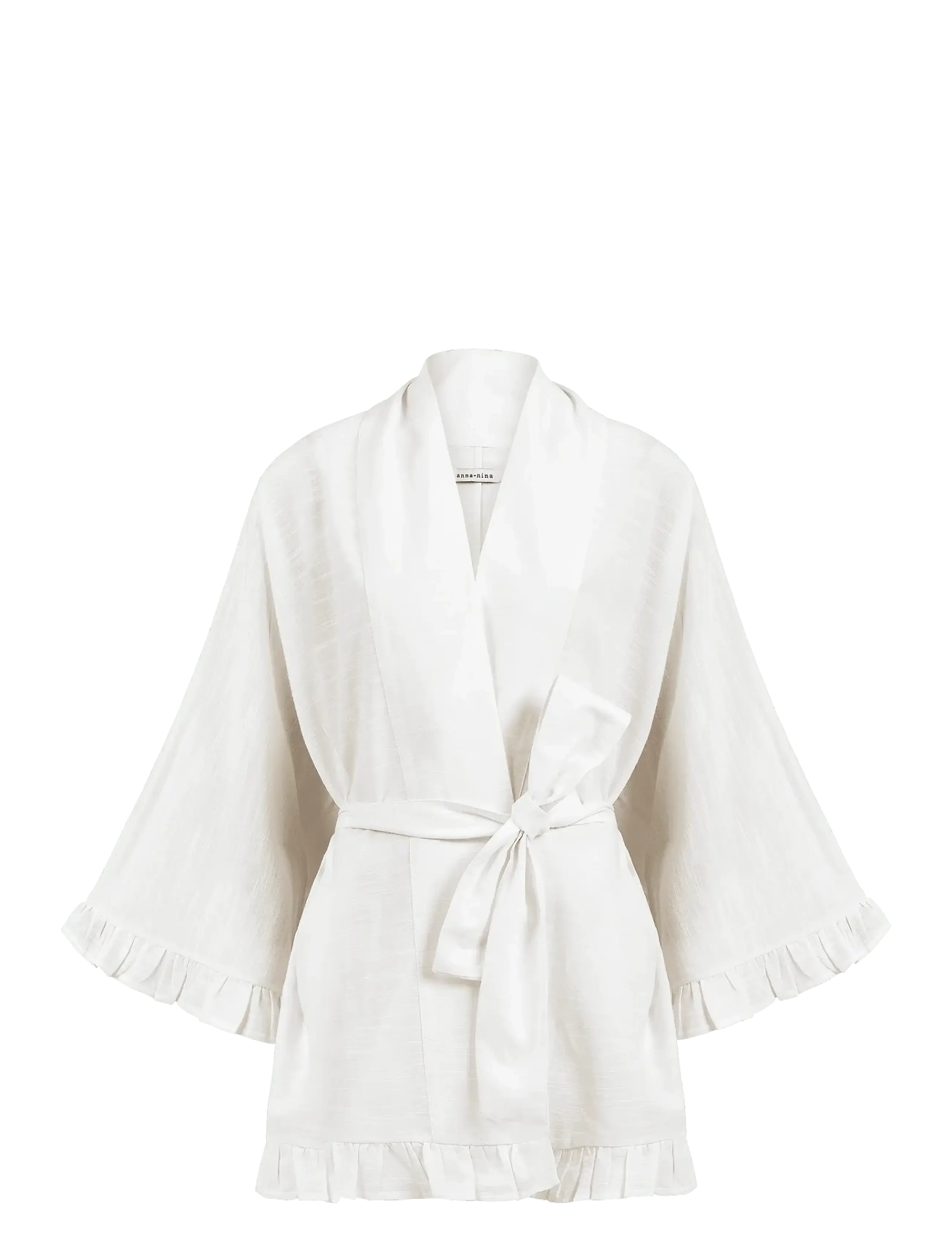 Anna + Nina Black Swan Kimono - Kampagne - MULTICOLOUR / cream