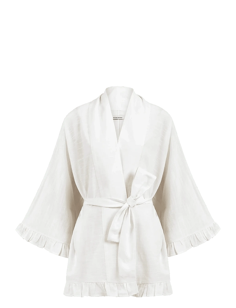 Anna + Nina - Black Swan Kimono - kimonod - multicolour - 1