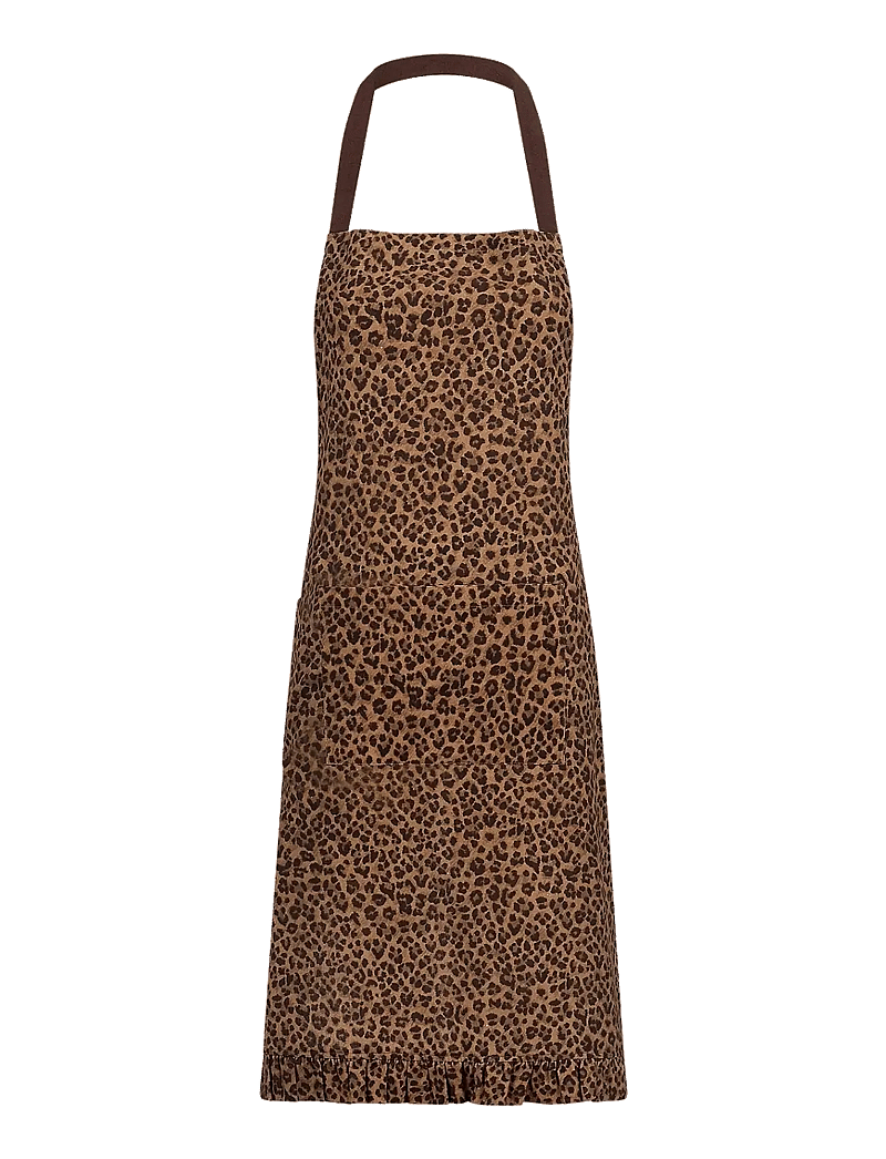 Anna + Nina - Leopard Apron - multicolour - 0