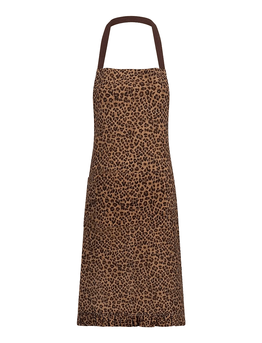 Anna + Nina - Leopard Apron - multicolour - 0