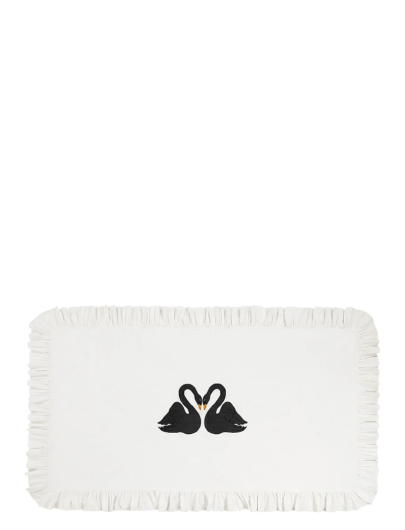 Anna + Nina - Black Swan Tablecloth - shop by price - multicolour - 0