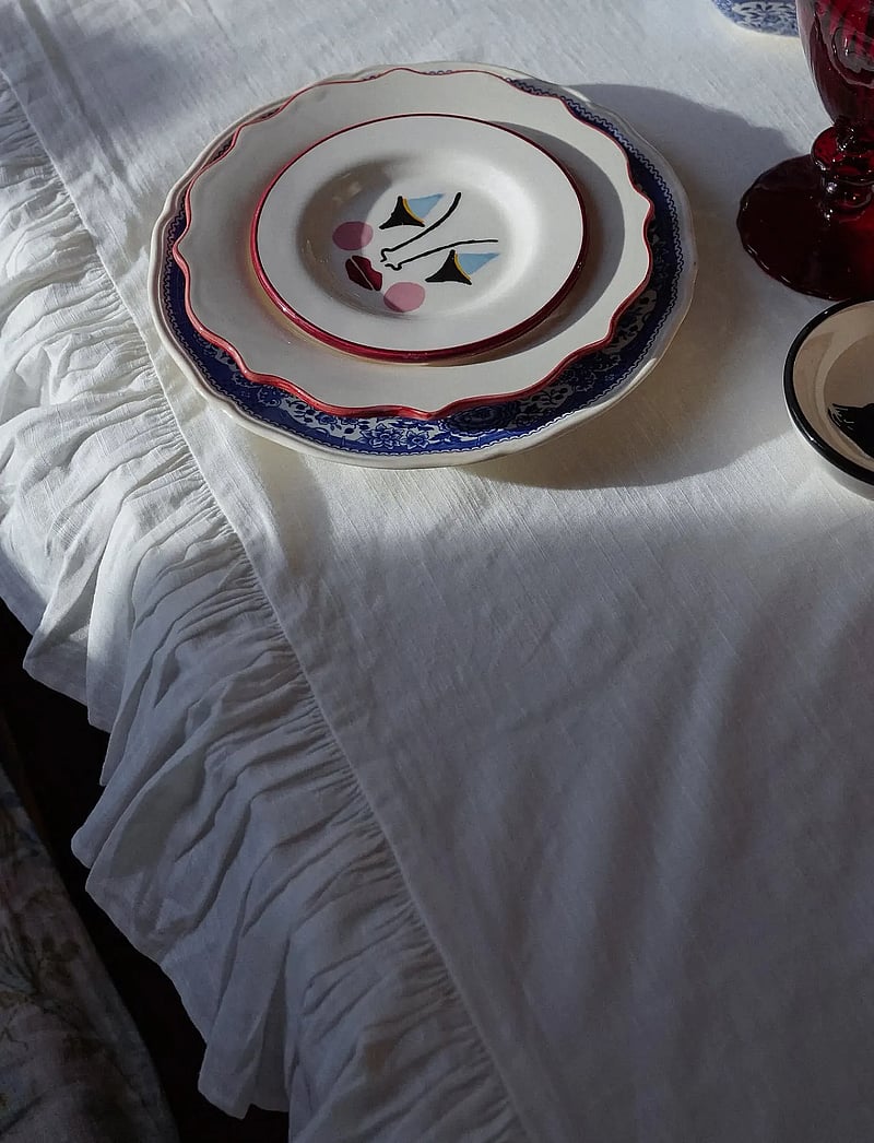 Anna + Nina - Black Swan Tablecloth - shop by price - multicolour - 2