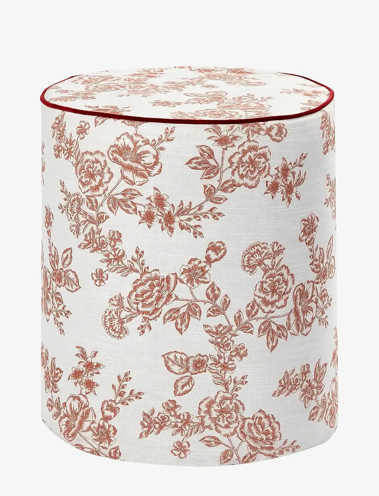 Anna + Nina - Whimsical Rose Pouf - poufs - multicolour - 0